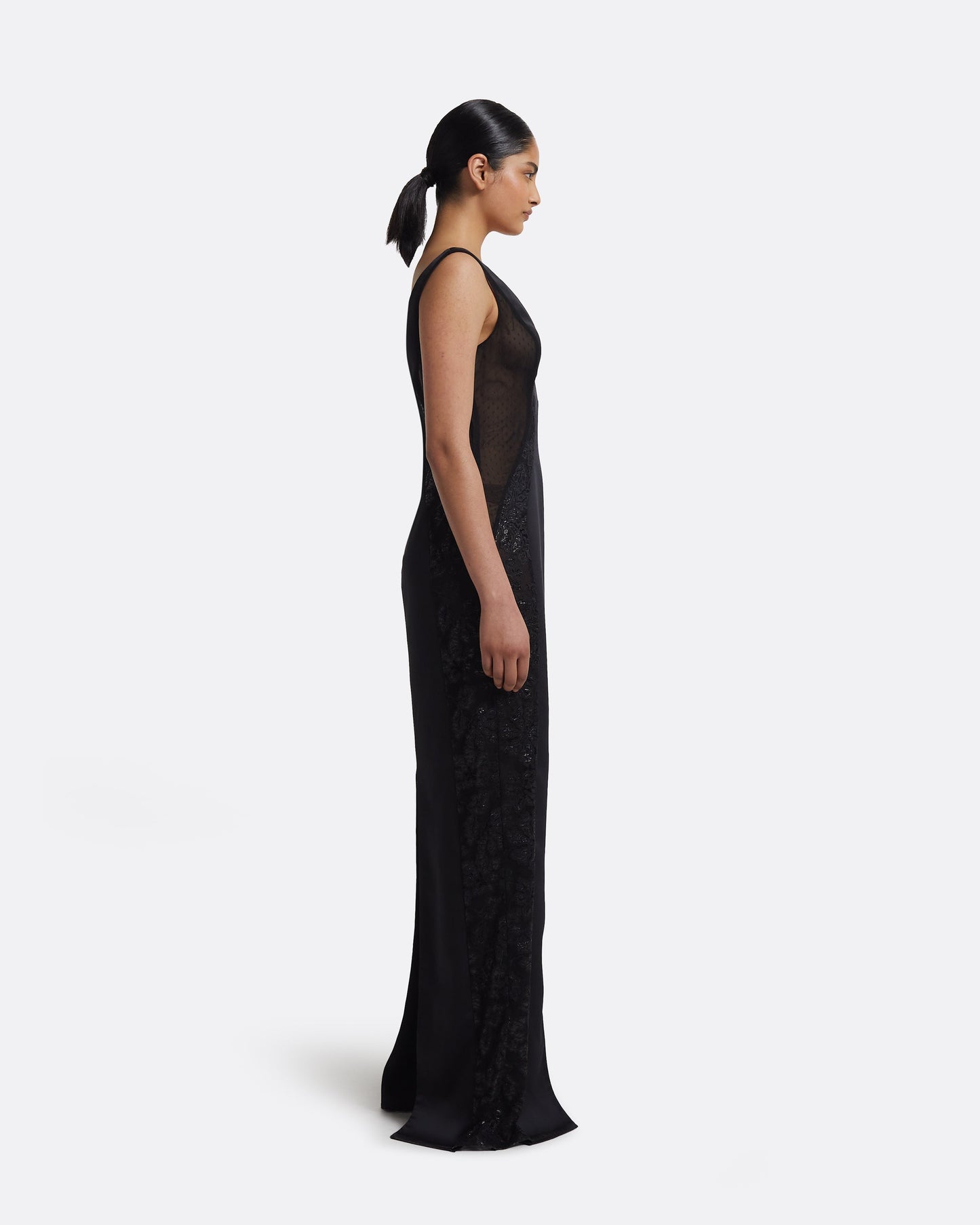 Shayla Long Dress in Black