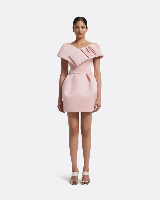 Senka Short Dress & Hanabi Harness in Lotus Bloom