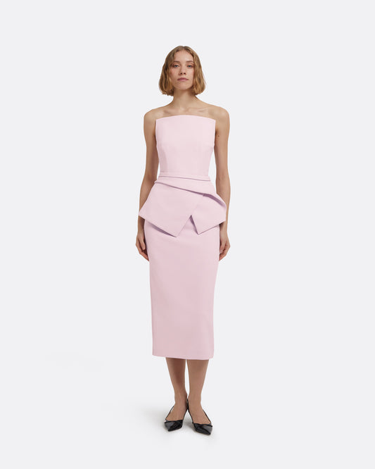 Pomona Midi Skirt in Lilac Snow