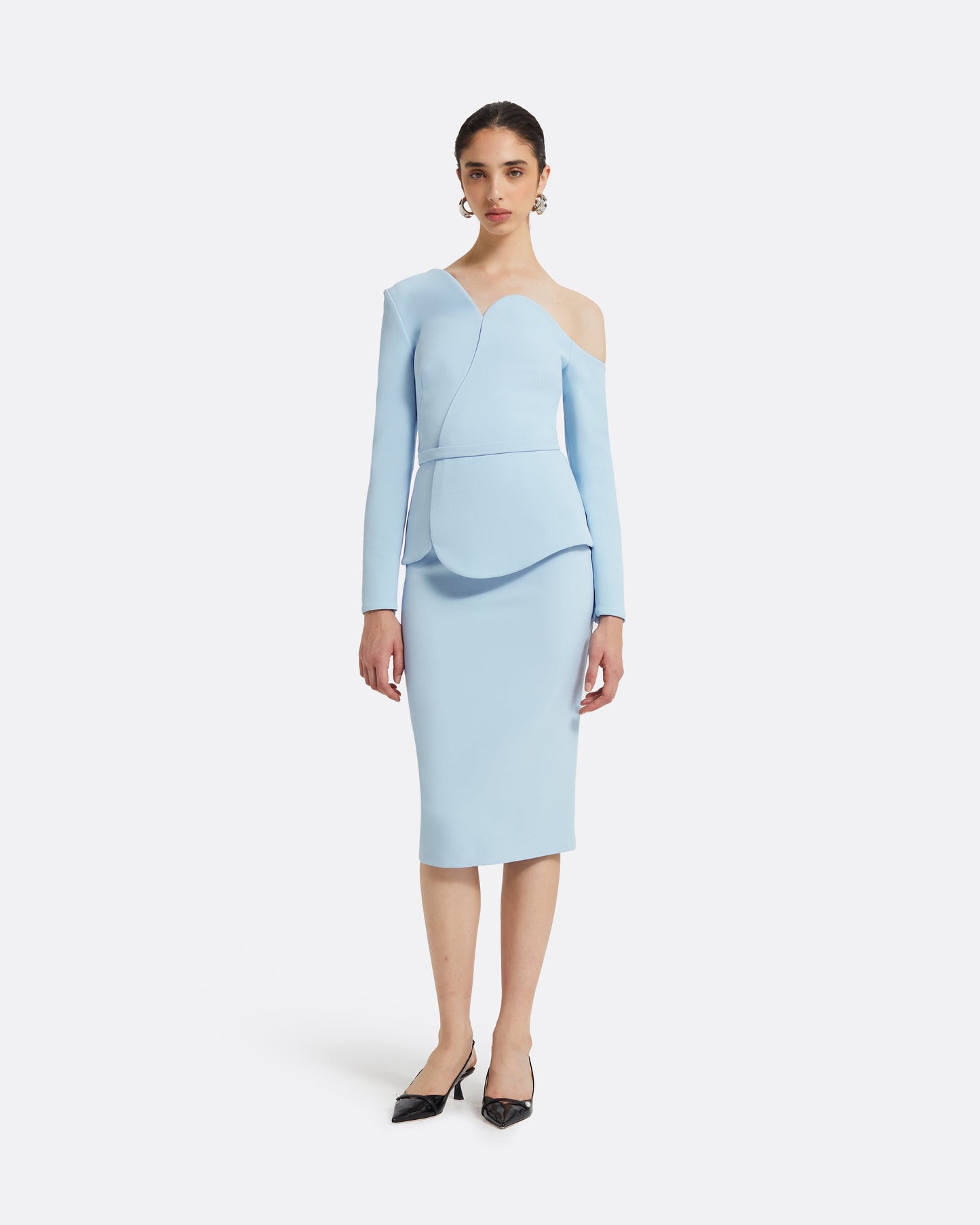Hokoku Pale Blue Skirt